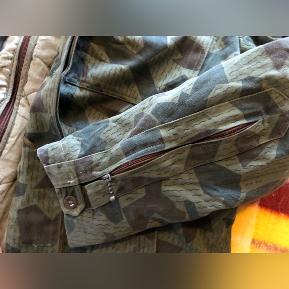 Bulgarian Armed Forces Quilted Liner Winter Jacket Splinter Pattern Camo L/XL - Picture 4 of 12